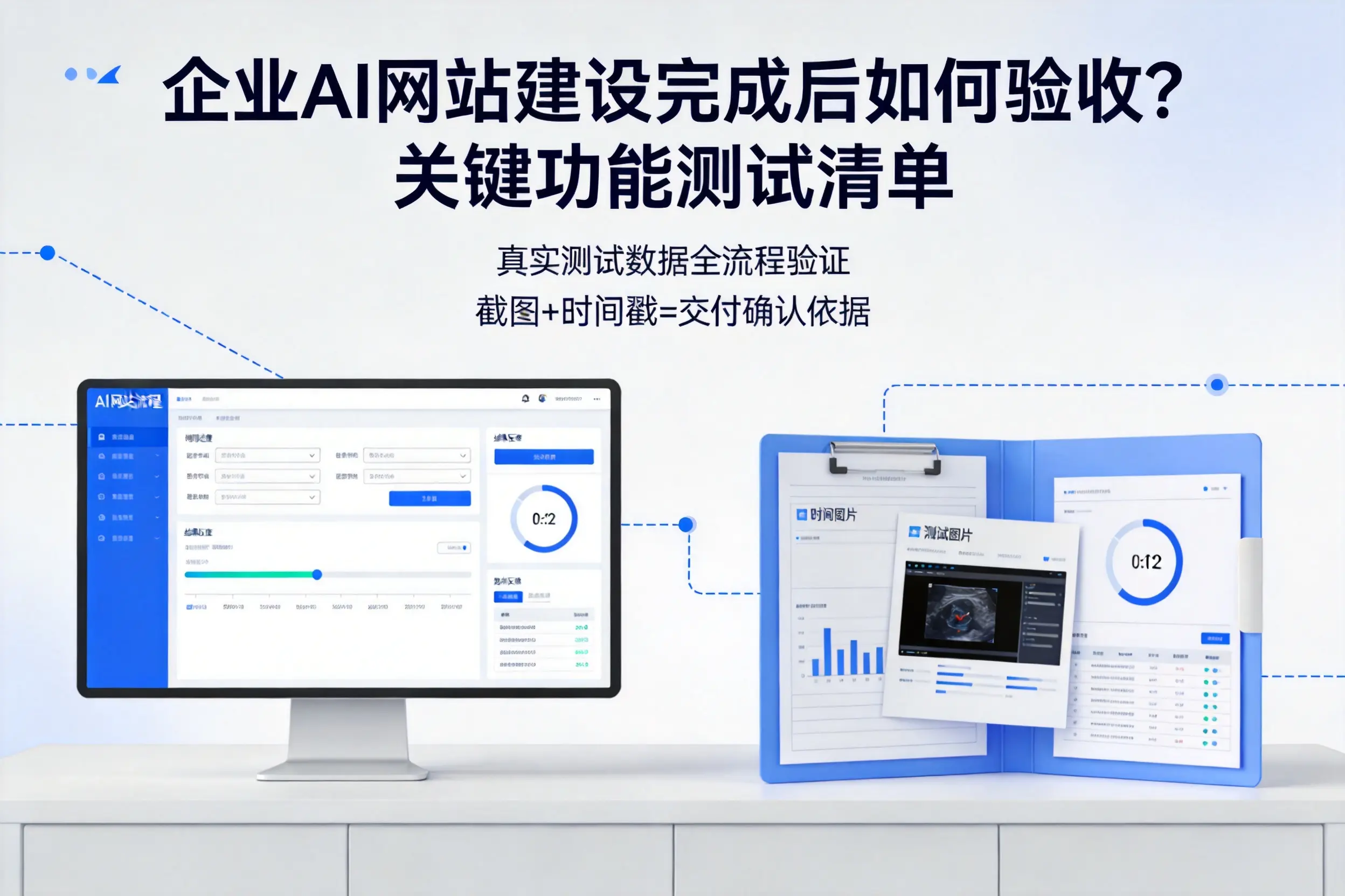 宜宾企业AI网站建设完成后如何验收？关键功能测试清单