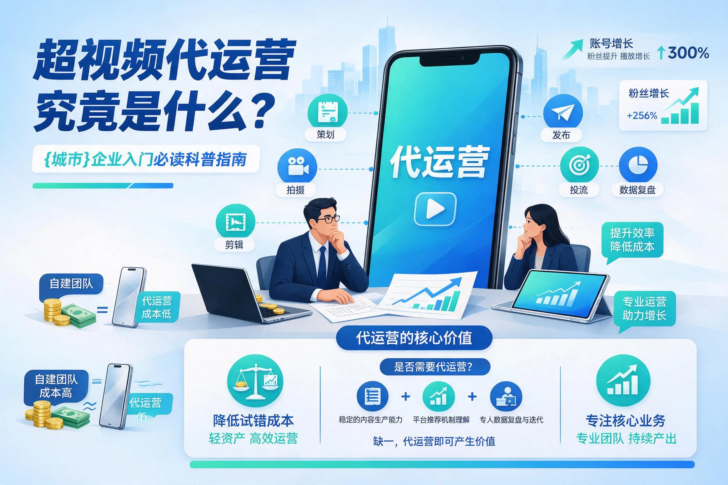 短视频代运营究竟是什么?宜宾企业入门必读科普指南