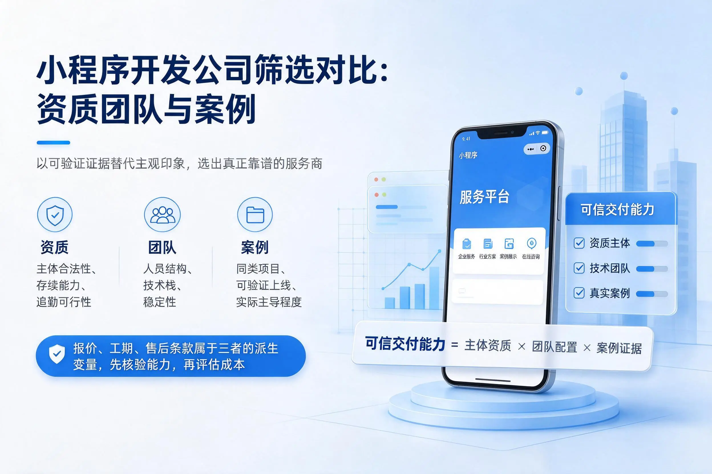 宜宾小程序开发公司筛选对比:资质团队与案例