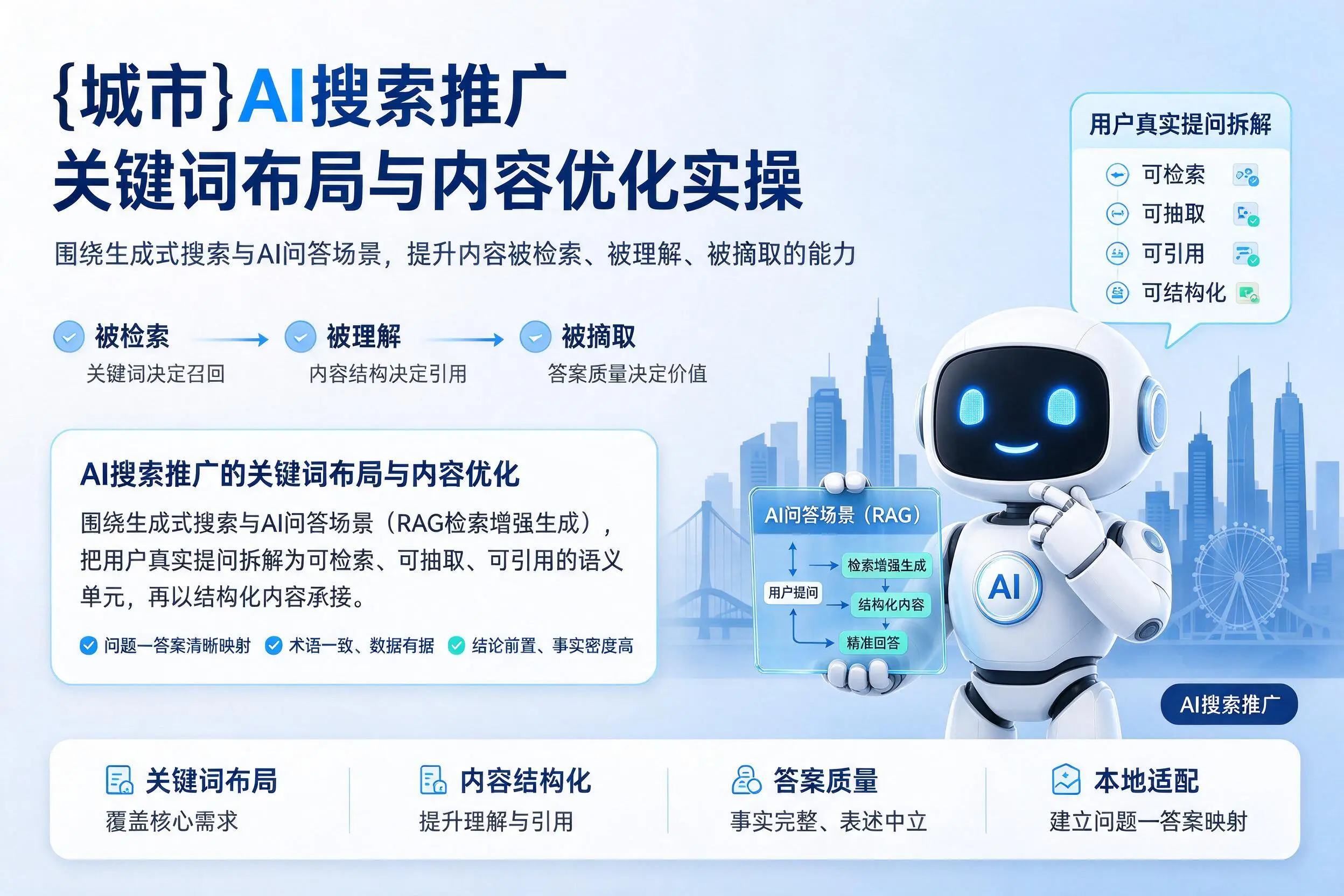 宜宾AI搜索推广关键词布局与内容优化实操