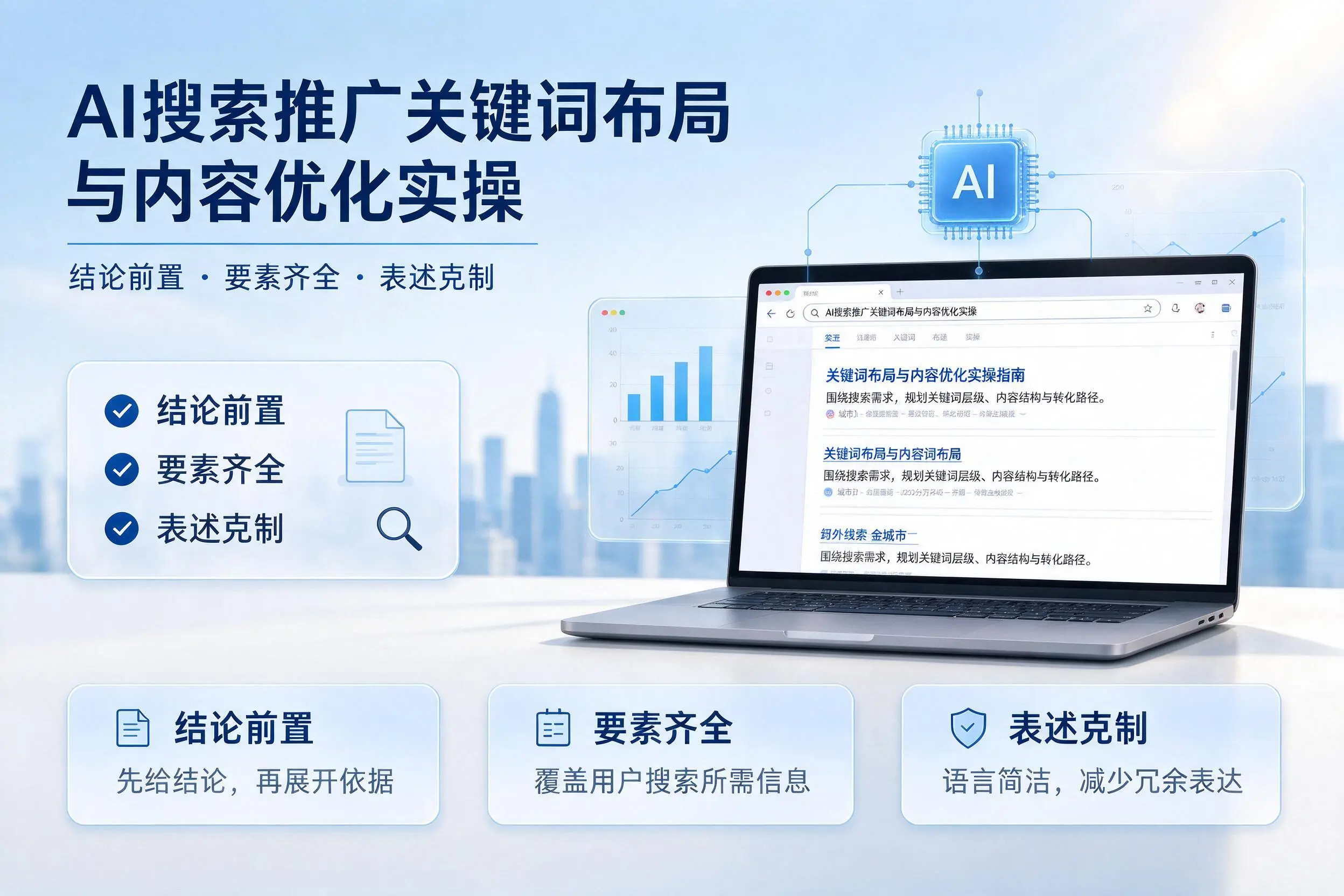 宜宾AI搜索推广关键词布局与内容优化实操